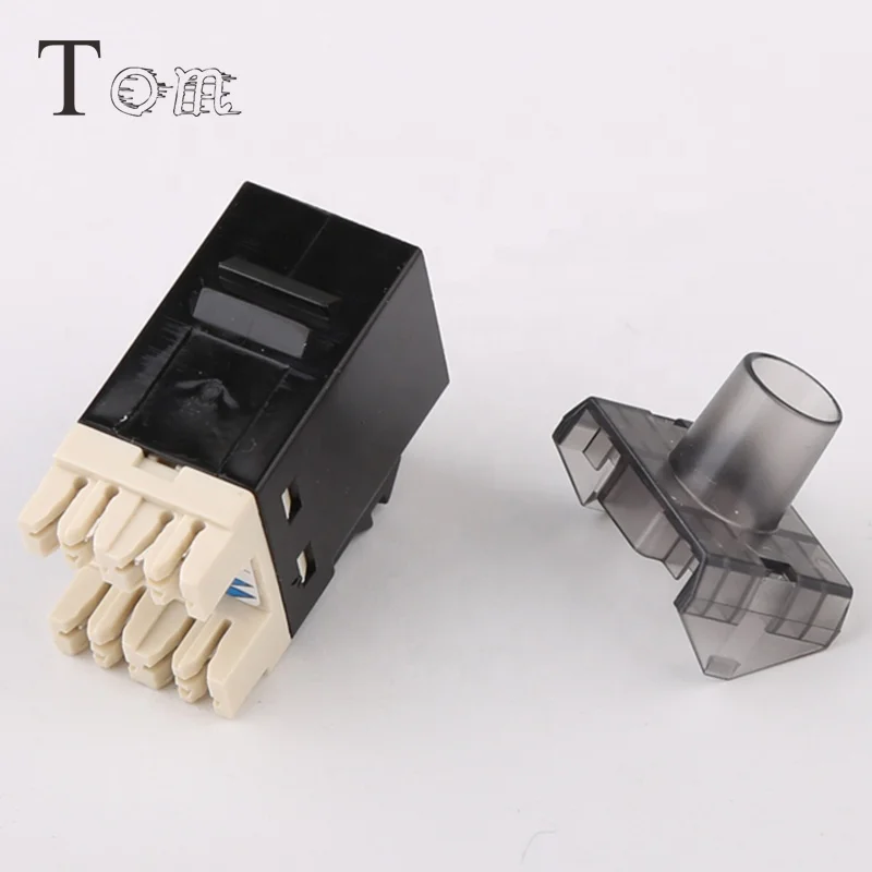 TOM MK-N-08 cixi RJ45 CAT6 Keystone Jack 180 degree UTP Connection with dust cover (2).jpg