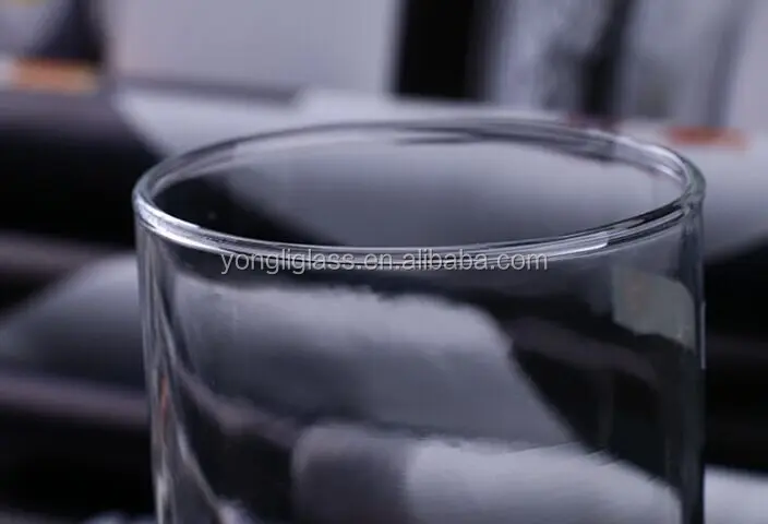 Hot selling custom logo simple 280ml collins drinking glass