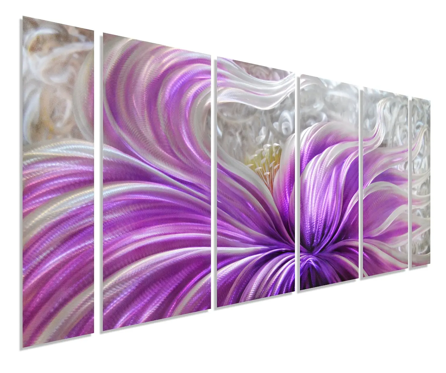 Cheap Metal Flower Wall Art Purple, find Metal Flower Wall Art Purple
