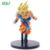 Classical anime cartoon characters goku dragon ball z figures