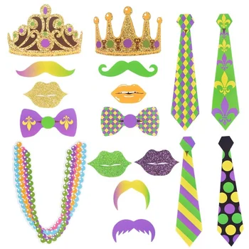 Wholesale Mardi Gras Party Favors Supplies Decorations 24pcs Photo