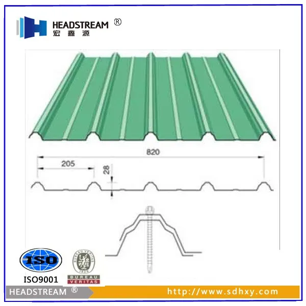 16 Gauge Corrugated Steel Sheets Corrugated Steel Sheet For Roofing
