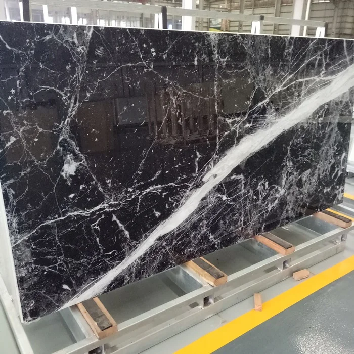 Wholesale Black Marquina Sintered Stone 9mm Slabs - Buy Black Stone ...