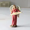 Beautiful Polyresin Craft Gloria Religious Figurine Articles With Angel Wings