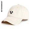 Custom baseball cap soft off-white baseball hat women/mens hat