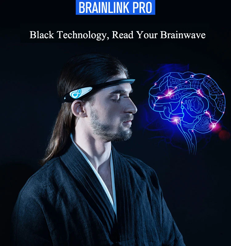 Brainlink Yoga Meditation Concentration Training Headband Mind Reader