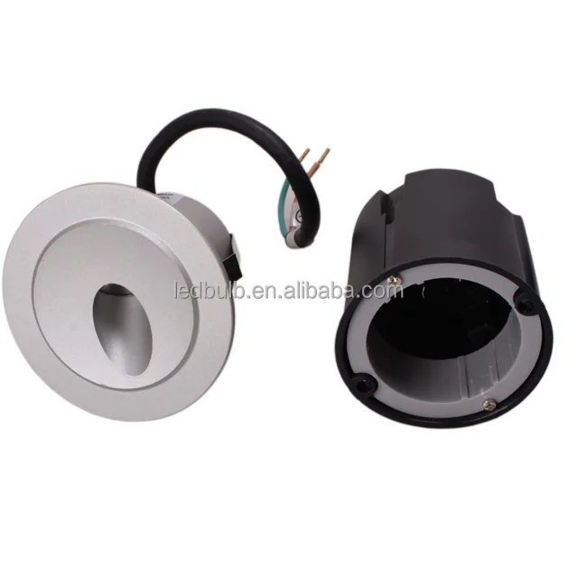 12V 3W Outdoor LED Wall Mount Foot Light,Recessed IP 65 Aluminum Step Light LED Stair Light