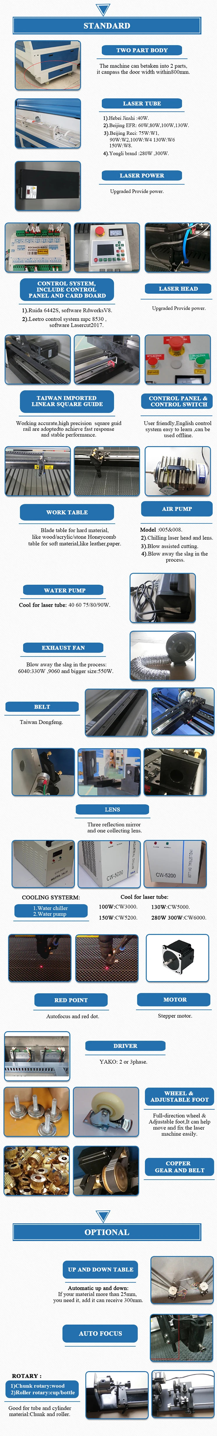 Hot sale 1290 1390 leather acrylic laser engraving cutting machine