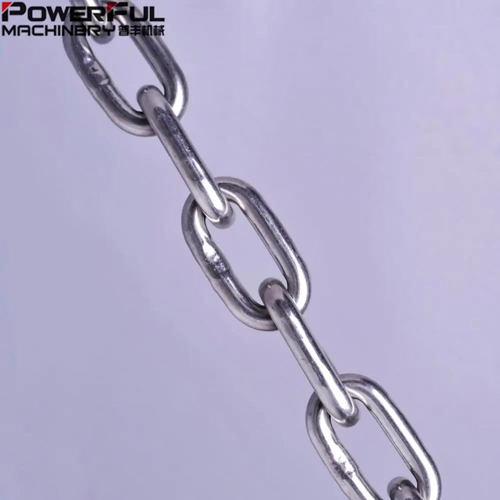 6MM Chain Link With Safety Catch 316 Stainless Steel Chain Safety Lightweight