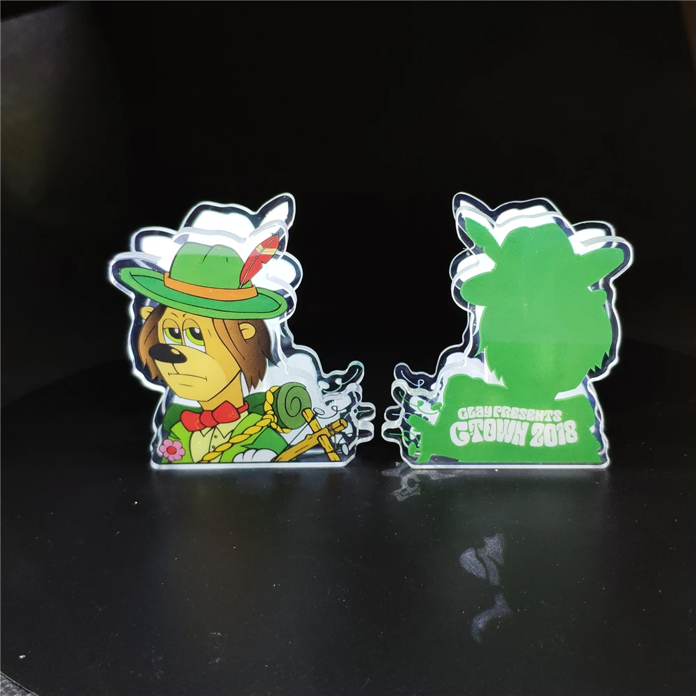 
Free Sample CNC Cut Offset Print Custom Acrylic Hair Clip Accessory Clamps Claws Hairpin 