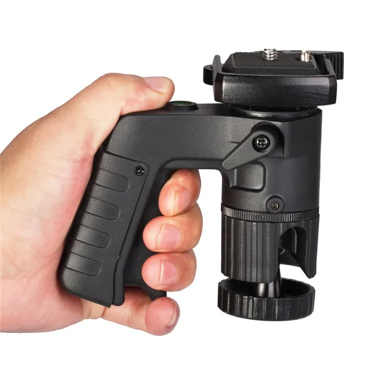Pistol Grip Ball Head With Quick Plate Tripod Head For 5d Mark Iii