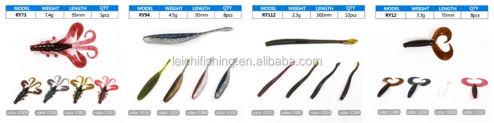 Wholesale Fishing Soft Plastic Crappie Baits - Buy Plastic Crappie ...