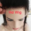 Super Thin Natural Looking HD Swiss Lace Wig With Preplucked In Stock