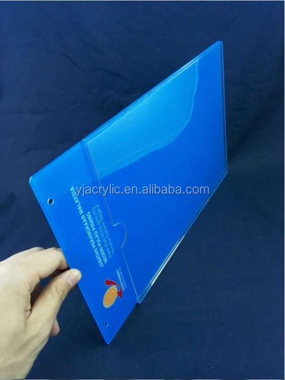 Pmma/plexiglass/wall Mounted Acrylic Files Clipboard Holder,Iso Factory