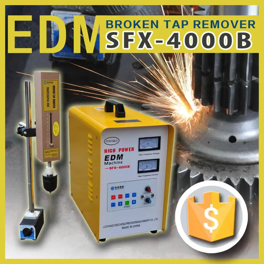 China new portable SFX-4000B machine for broken tap remover mini edm machine