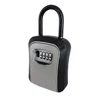 Portable lock box key safe with shackle realtor's lockbox with your own combinations