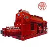 Solid & Hollow adobe brick making machine,double stage brick vacuum extruder