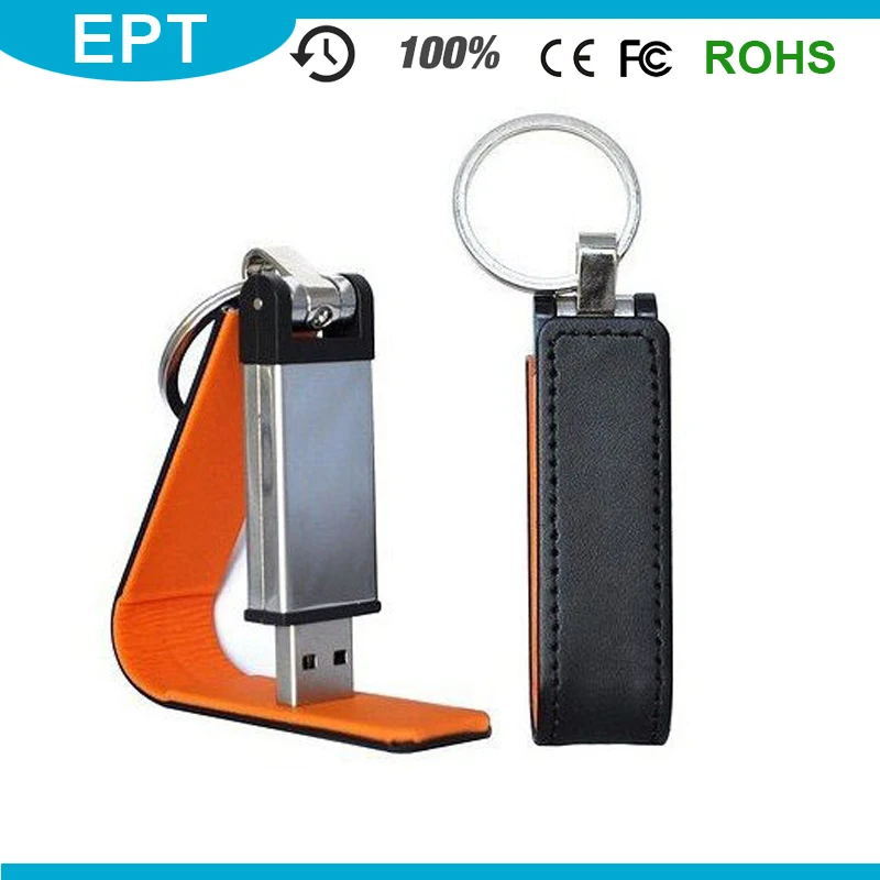 Renovate Leather Keychain Magnet Groom Lanyard USB Flash Drive Assembly - ANKUX.COM