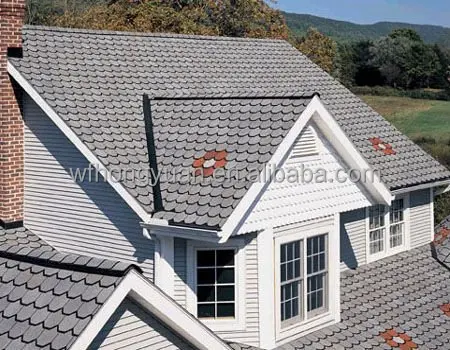 Fish Scale Asphalt Roofing Shingles Red Tar Colored Fish Scale Asphalt Roofing Shingles Red Tar Colored Tiles