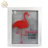 50x40cm Big size beautiful exquisite PS frame shine board silk screen printing wall hanging decorative picture painting frame