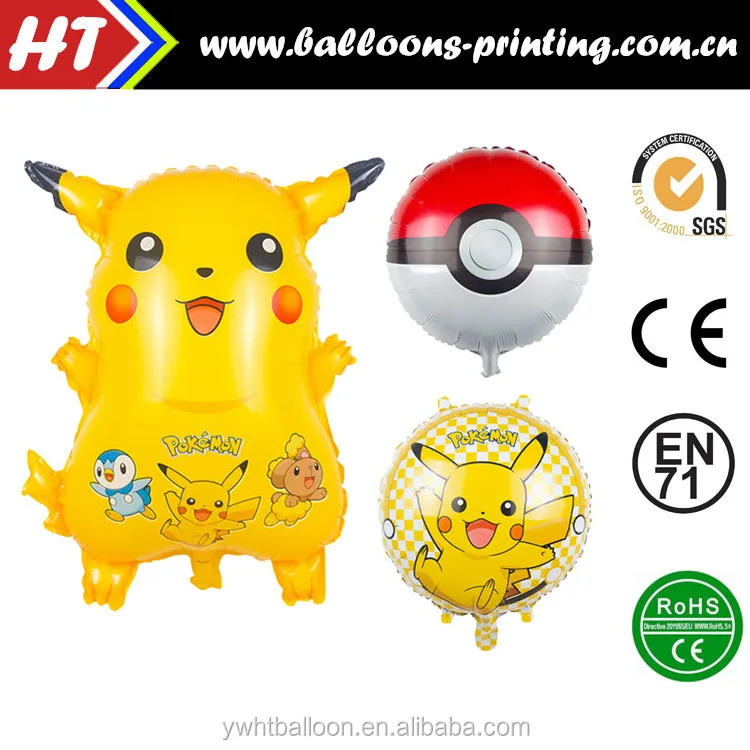 On Sale ! Wholesale Pokemon Go Balloon,Inflatable Pokemon Pikachu