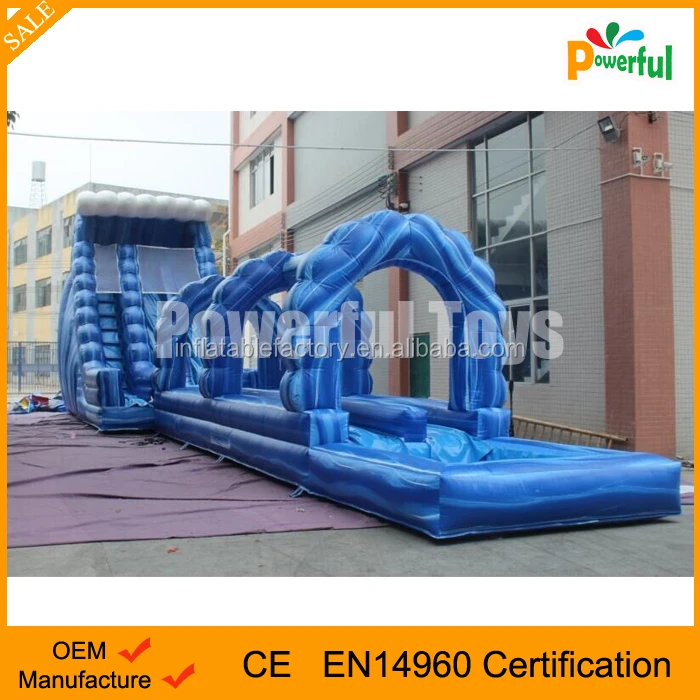 Commercial inflatable water slide slip n slide giant inflatable slide for kids and adult