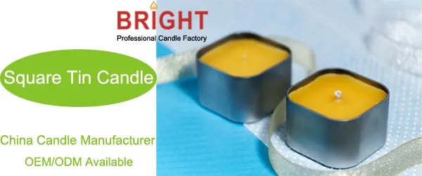 Buy Wholesale Decoration Printing Tin Candles