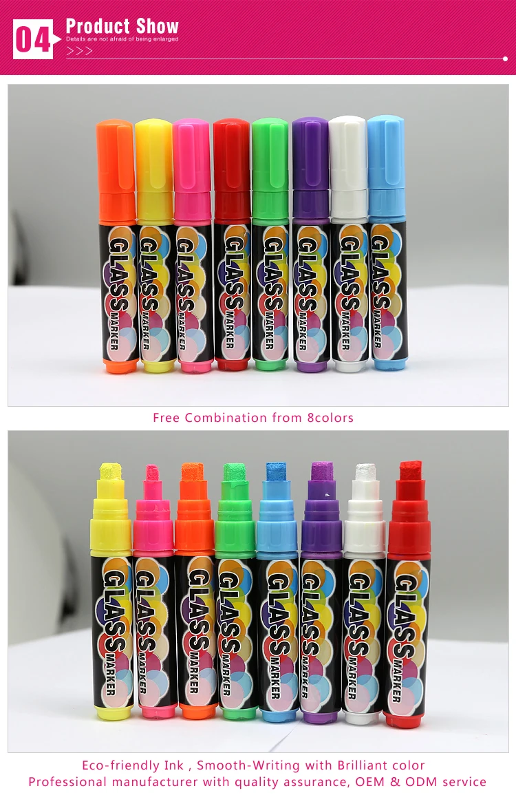 window chalk marker
