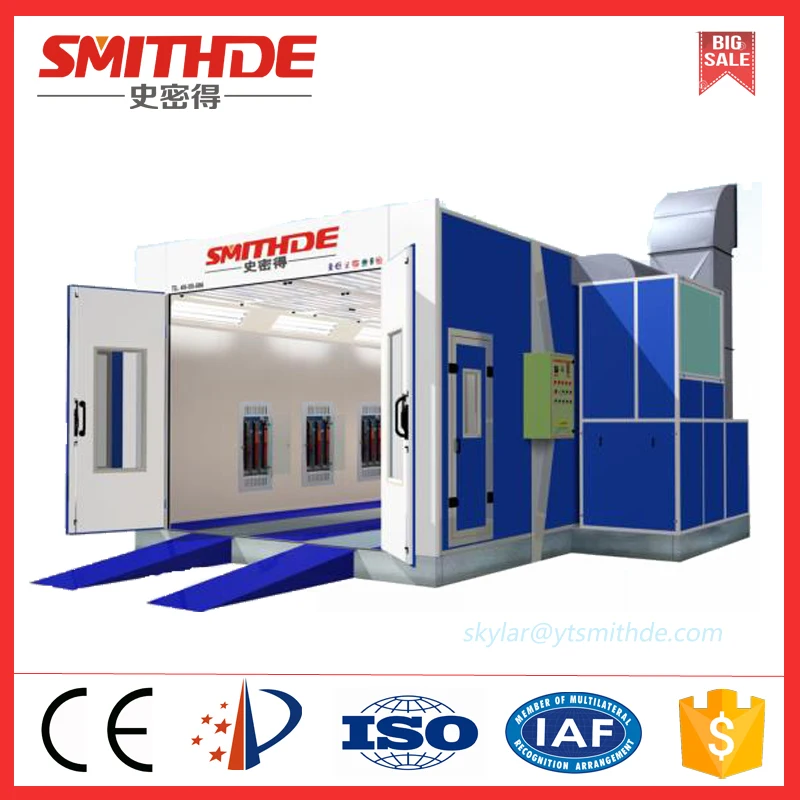 Smithde S58 /cheap Car Paint Booth/water Curtain Spray Booth Buy