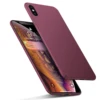 USLION Matte Back Ultra Thin Hard PC Mobile Phone Case for iphone X XR XS MAX 6 7 8Plus