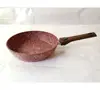fry pan 20 cm detachable wooden handle nonstick cookware set