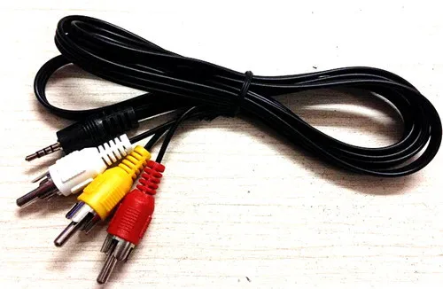 Factory Customized 2 5mm To 3 Rca Video Audio Av Pda Camera Dv Cable