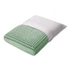 Ventilated Green Tea Memory Foam Pillow with open cell tech