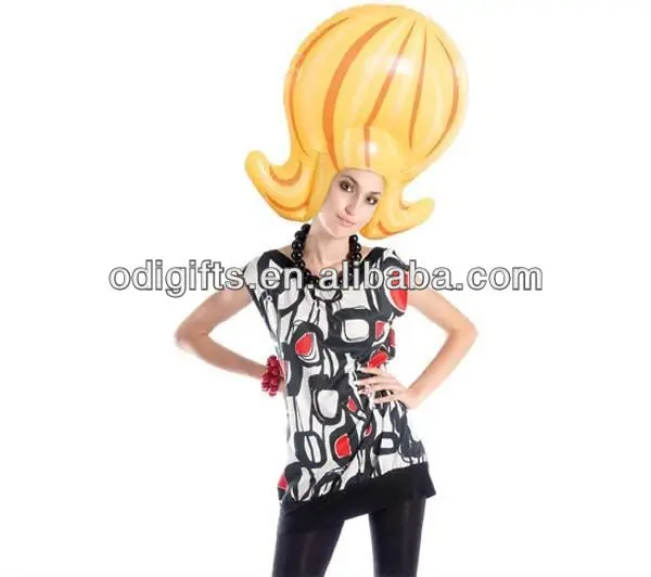 Giant Inflatable Beehive Wig Giant Inflatable Punk Wig.jpg