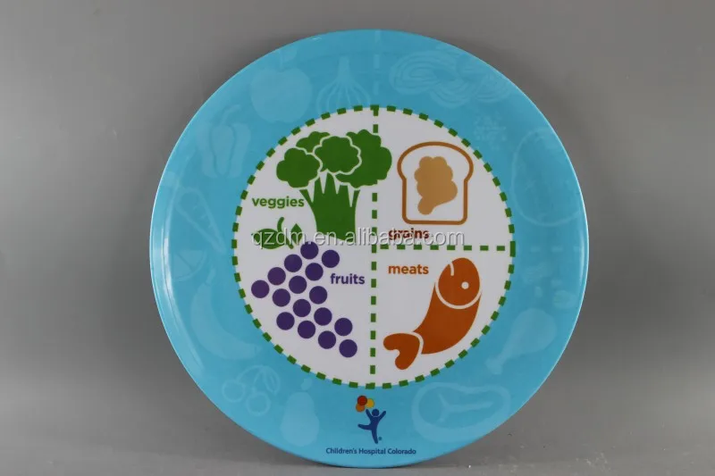 Food Garde Melamine Dinner Plate Custiom Print