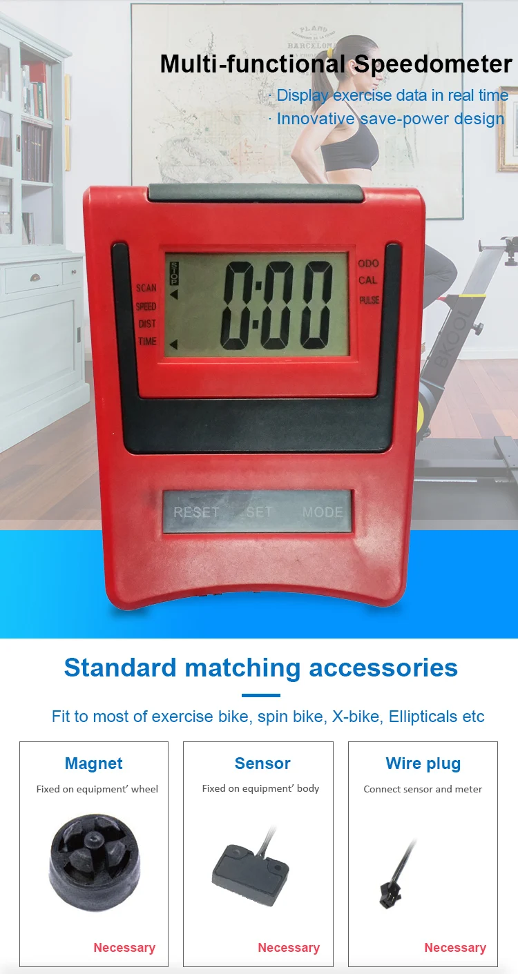 exercise bike meter