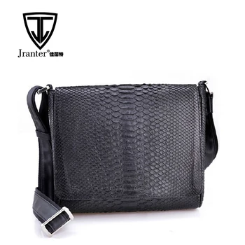 Custom Handmade Genuine Python Snake Skin Messenger Bag Shoulder Men View Me Jranter Product Details From Chengdu Hengxinchang