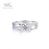 philippines low price engagement ring in silver 925 cz jewelry wholesale