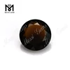 Wholesale Machine Cut Amber Glass Gems Synthetic Glass Stone