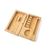 2019 New Design Custom Wood Food Serving Tray Wooden Bamboo Rolling Tray for Food