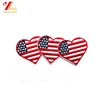 Customized Design Heart Pattern Patch Flag Patch For Clothing