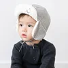 Kids Warmer Thermal Fleece Hat with Ear Muffs Beanies Cap Winter Baby Hat