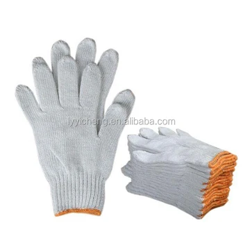 colored cotton gloves