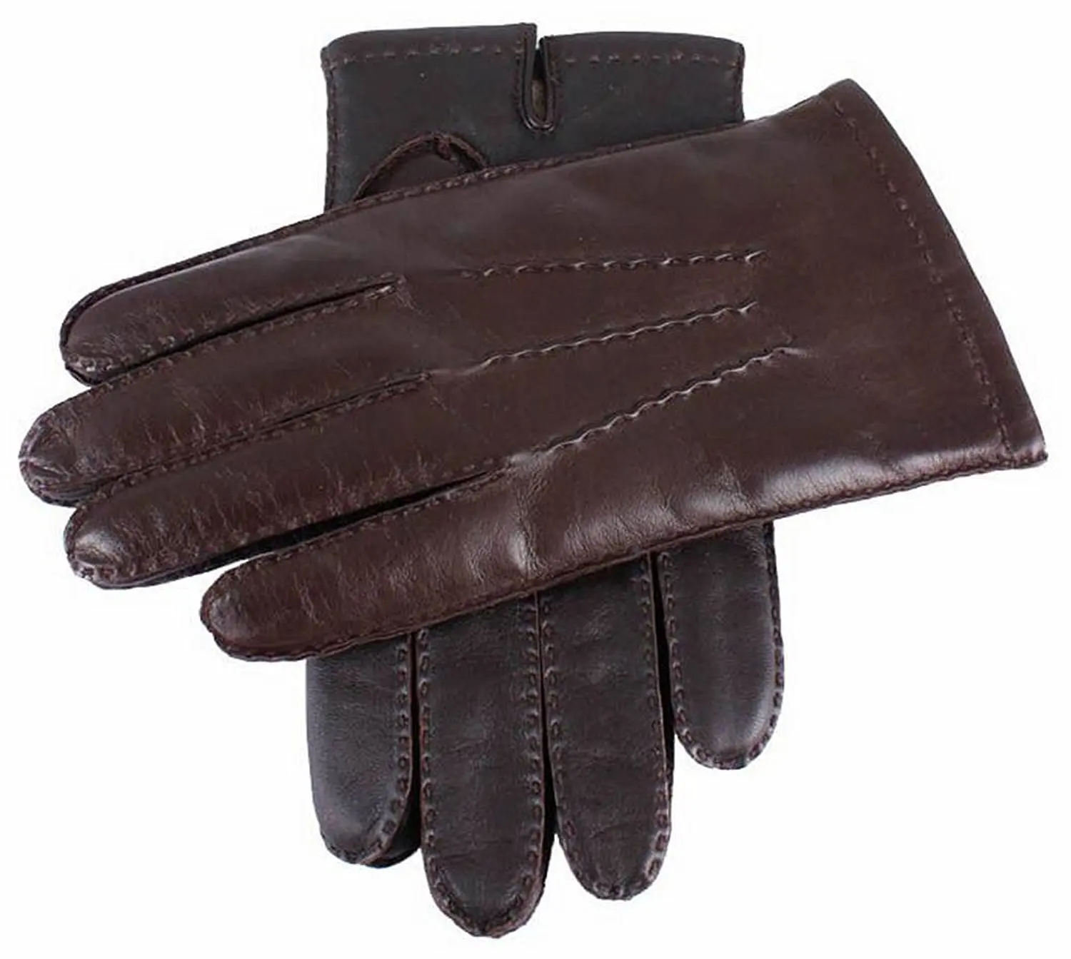 CWJ Mens Gloves Soft Leather Warm Drive