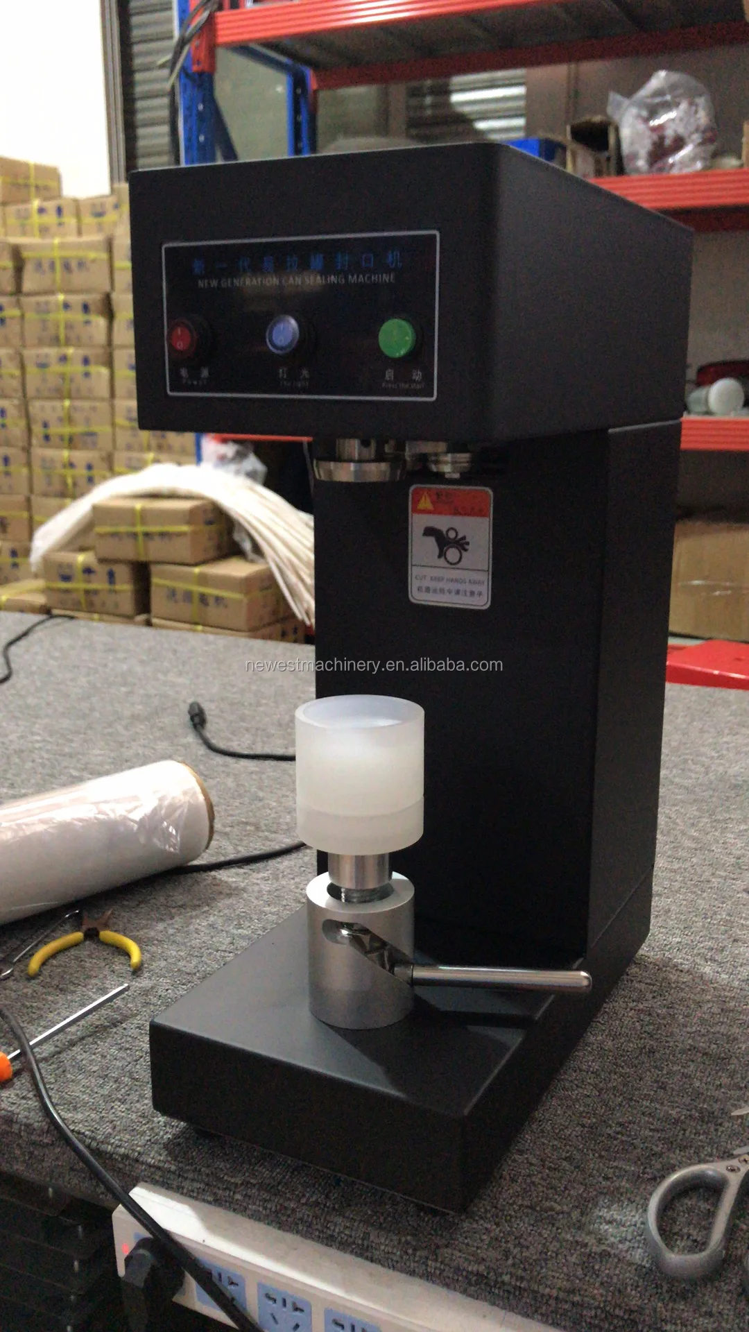 Semi Automatic Aluminum Beverage Tin Can Seamer Price,Manual Table-top