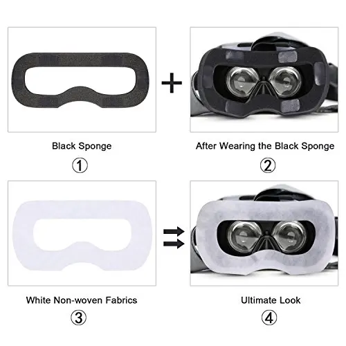 Sanitary Disposable Nonwoven Fabric Eye Mask For 3d Vr Headset,Oculus
