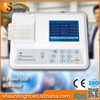 SUN-8032 Cheapest 3 Channel 12 lead ECG EKG machine Electrocardiograph + PC software+ printer