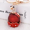 Sparkling Keychain Blingbling Crystal Rhinestone Handbag Charm for Cat Animal Lovers Diamond Kitty Key Ring/Chain