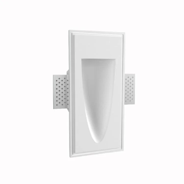 Gypsum aluminum GU10 MR16 Stair step illumination light corner wall led light