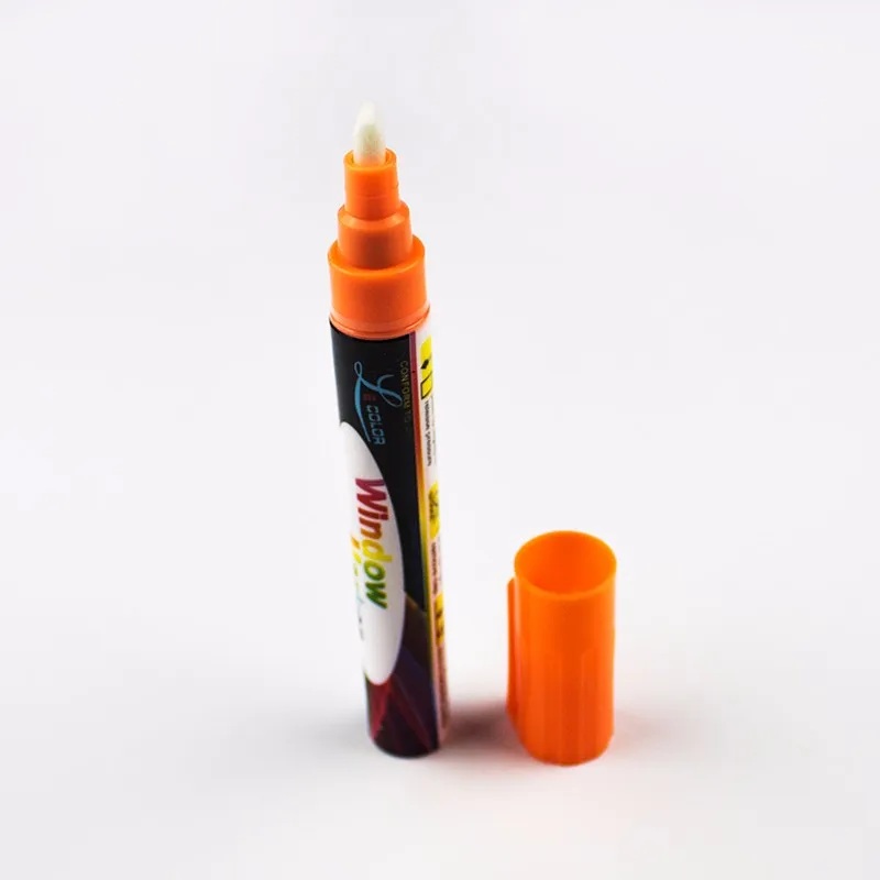 8 Pack Chalk Marker Pen Dry Erase Markers 6mm Reversible Bullet